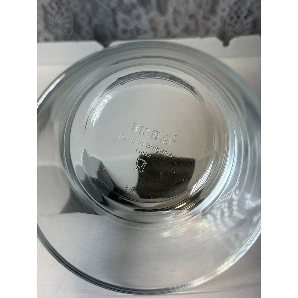 Boxed Set Of 6 Ikea 365+ Squat Glasses 18 cl 6 oz (3047)